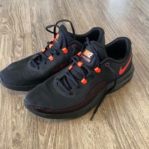 Nike Air Max Advantage 2 Mens Black & Orange